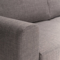 Furniture To Go Omaha Right Hand Facing Corner Sofa In Light Grey Brown Fabric - thumbnail 8