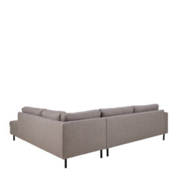 Furniture To Go Omaha Right Hand Facing Corner Sofa In Light Grey Brown Fabric - thumbnail 3