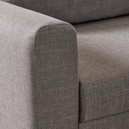 Furniture To Go Omaha Right Hand Facing Corner Sofa In Light Grey Brown Fabric - thumbnail 7