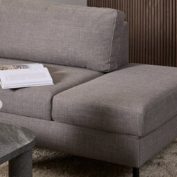 Furniture To Go Omaha Right Hand Facing Corner Sofa In Light Grey Brown Fabric - thumbnail 5
