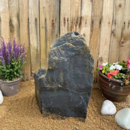 Erth Stone 600mm Grey Slate Monolith Water Feature - thumbnail 6