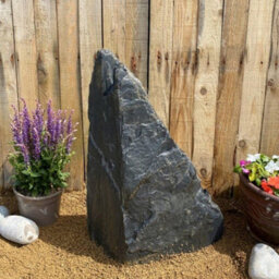 Erth Stone 600mm Grey Slate Monolith Water Feature - thumbnail 5