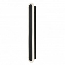 Zink Zn-44554-Blk Ren Outdoor Ip65 16W Led Cct 60Cm Linear Wall Light In A Black Finish - thumbnail 2