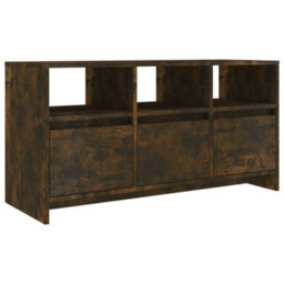 Walplus Tv Cabinet Smoked Oak 102X37.5X52.5 Cm Engineered Wood - thumbnail 2