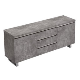 Furniture in Fashion Sydney Large Sideboard With 2 Door 3 Drawer In Concrete Effect - thumbnail 6