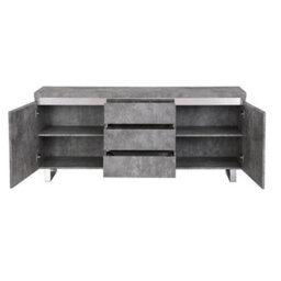 Furniture in Fashion Sydney Large Sideboard With 2 Door 3 Drawer In Concrete Effect - thumbnail 5