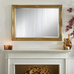 The Online Mirror Shop Wall Mirror Highbury Rectangular Shape With Antique Gold Frame- H 104Cm X W 74Cm X D 3.5Cm For Hanging In Any Living Area - thumbnail 2