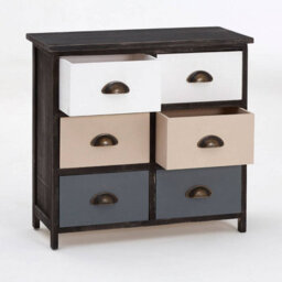 Orsina Spacious 6 Drawers Chest, Modern Appeal Chest Of Drawers For Livingroom, Minimalist Storage Chest For Bedroom - thumbnail 4