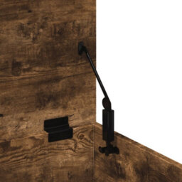 Berkfield Storage Box Smoked Oak 60X42X46 Cm Engineered Wood - thumbnail 9