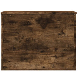Berkfield Storage Box Smoked Oak 60X42X46 Cm Engineered Wood - thumbnail 4