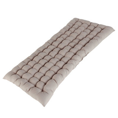 Dibor Vintage Style Grey Hallway Furniture Bench Chair Seat Pad Cushion (L)40Cm X (W)40Cm - image 1