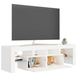 Vidaxl Tv Cabinet With Led Lights White 140X36.5X40 Cm - thumbnail 7