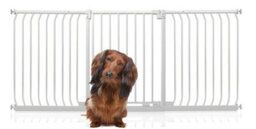 Bettacare Elite Pressure Dog Gate, 197Cm - 206Cm, Matt White, Pressure Fit Pet Gate For Dog And Puppy - thumbnail 1