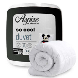 Aspire Homeware 2.5 Tog Summer Duvet Super King (260X220Cm) Premium Anti-Allergy Lightweight Quilt - thumbnail 1