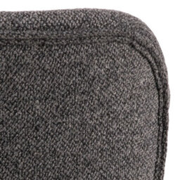 Wyld Haus Set Of 2 Acorn Dining Chairs, Grey Bouclé Fabric With Oiled Oak Legs - thumbnail 6