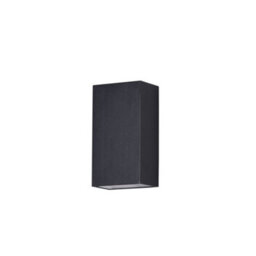 Luminosa Lighting Luminosa Times Square Integrated Led Wall Lamp Black, Ip54 - thumbnail 1