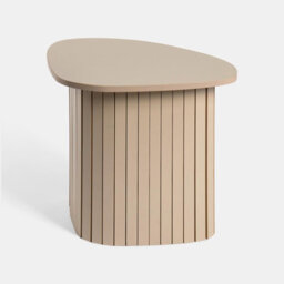 Ohs Madison Ribbed Side Table Corner Bedroom Living Room - Natural - thumbnail 4