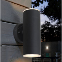 Long Life Lamps Company Modern 11W Led Double Outdoor Wall Light Black Warm White Zlc347B - thumbnail 7