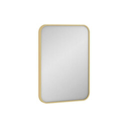 Royal Bathrooms Elmore 500 X 700mm Brushed Brass Framed Bathroom Mirror Rectangular Non-Led Minimalist Design - thumbnail 8