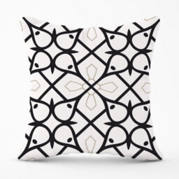 Warren Reed Designer Arabic Style Pattern Outdoor Cushion 45Cm X 45Cm - thumbnail 1