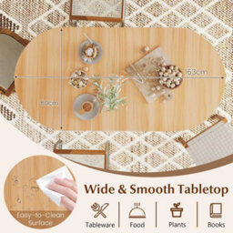Folding Multifunction Table Drop Leaf Extendable Dining Table- - thumbnail 4
