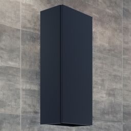 Lismore Matt Indigo Blue Wall-Mounted Single Bathroom Cabinet (H) 720mm (W) 300mm (D) 19Cm - thumbnail 2