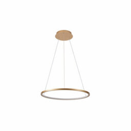 Luminosa Lighting Luminosa Vinola 40Cm Led Pendant Ceiling Light Gold 3000/4000K - thumbnail 1