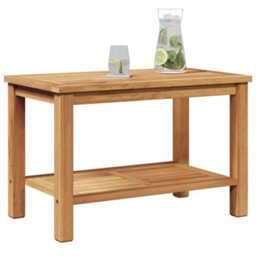 Walplus Coffee Table Brown 70 X 40 X 45 Cm Solid Teak Wood - thumbnail 3