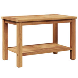 Walplus Coffee Table Brown 70 X 40 X 45 Cm Solid Teak Wood - thumbnail 7