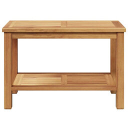 Walplus Coffee Table Brown 70 X 40 X 45 Cm Solid Teak Wood - thumbnail 5