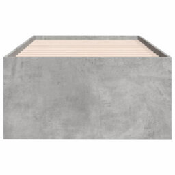 Berkfield Daybed With Drawers Without Mattress Concrete Grey 75X190 Cm Small Single - thumbnail 5