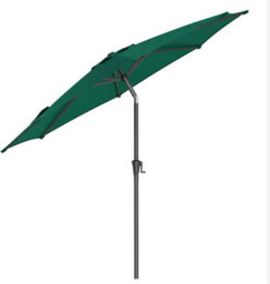 Songmics 3 M Parasol Umbrella, Sun Shade, Octagonal Polyester Canopy, With Tilt And Crank Mechanism, For Outdoor Gardens, Balcony - thumbnail 2