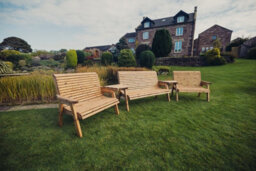 Churnet Valley Garden Furniture Ltd Valley 7 Seat Set 1X3B 2 X 2B Angled Tray - thumbnail 4