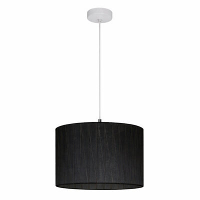 CGC Interiors Cgc Sylvie Silk Pleated Round Drum Lamp Shade - image 1