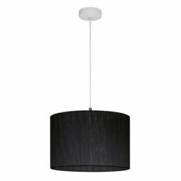 CGC Interiors Cgc Sylvie Silk Pleated Round Drum Lamp Shade