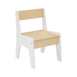 Liberty House Toys Kid's White And Pine Desk And Chair Set - thumbnail 4