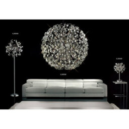 Luminosa Lighting Luminosa Esme Ceiling 20 Light G4 Polished Chrome/crystal, Not Led/cfl Compatible - thumbnail 4
