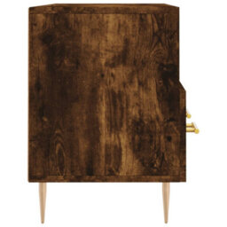 Berkfield Tv Cabinet Smoked Oak 102X36X50 Cm Engineered Wood - thumbnail 7