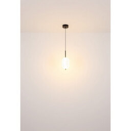 Luminosa Lighting Luminosa Kurius Slim Pendant Ceiling Light Matt Black Led 3000-4500K - thumbnail 6