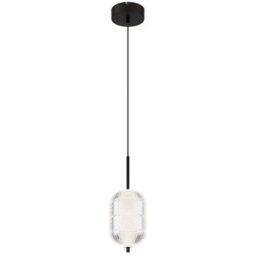 Luminosa Lighting Luminosa Kurius Slim Pendant Ceiling Light Matt Black Led 3000-4500K
