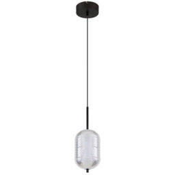 Luminosa Lighting Luminosa Kurius Slim Pendant Ceiling Light Matt Black Led 3000-4500K - thumbnail 2