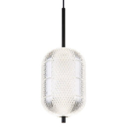 Luminosa Lighting Luminosa Kurius Slim Pendant Ceiling Light Matt Black Led 3000-4500K - thumbnail 3