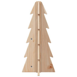 Berkfield Wooden Christmas Tree For Decoration 49 Cm Solid Wood Pine - thumbnail 3