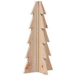 Berkfield Wooden Christmas Tree For Decoration 49 Cm Solid Wood Pine - thumbnail 5