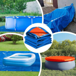 Blue Shade Sail For Garden Outdoor - thumbnail 3