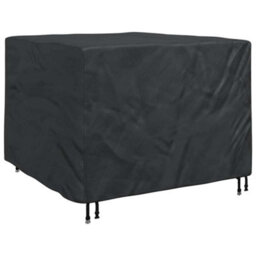 Walplus Outdoor Furniture Cover Black 125 X 125 X 74 Cm 420D - thumbnail 2