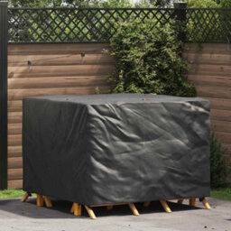 Walplus Outdoor Furniture Cover Black 125 X 125 X 74 Cm 420D - thumbnail 1