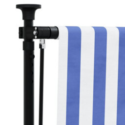Walplus Outdoor Roller Blind Blue And White 200X270 Cm Fabric&steel - thumbnail 7