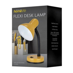 Homelife 35W 'classic' Flexi Desk Lamp - English Mustard - thumbnail 6