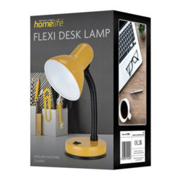 Homelife 35W 'classic' Flexi Desk Lamp - English Mustard - thumbnail 4